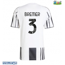 Juventus Gleison Bremer #3 Hjemmedrakt 2025-26 Kortermet